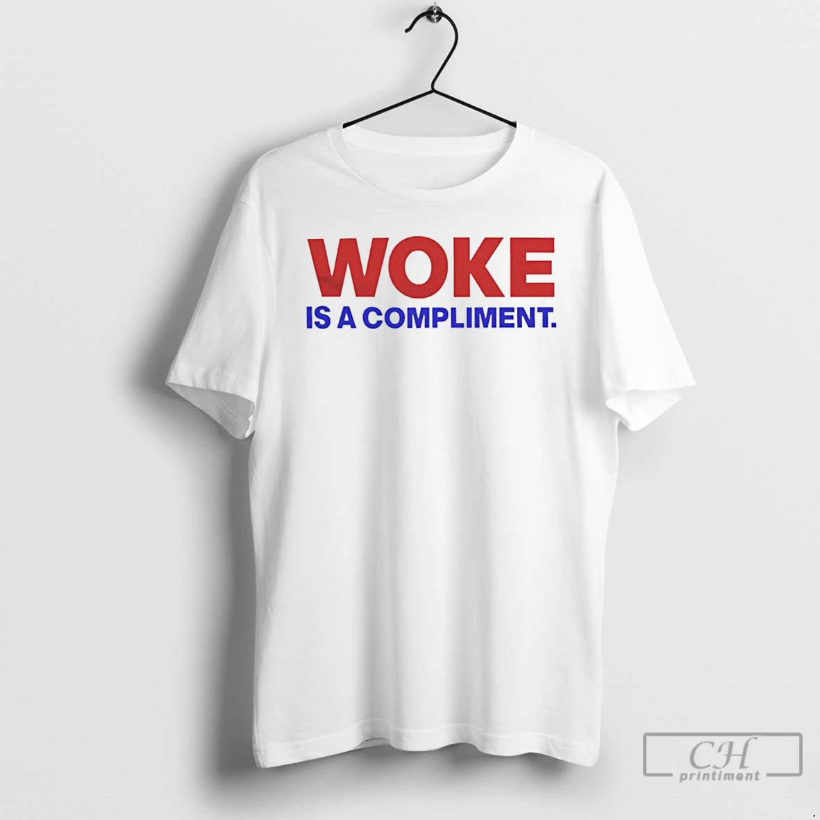 Premium Woke Is A Compliment Text T-Shirts, Hoodie, Sweatshirt | PopFlextees.com