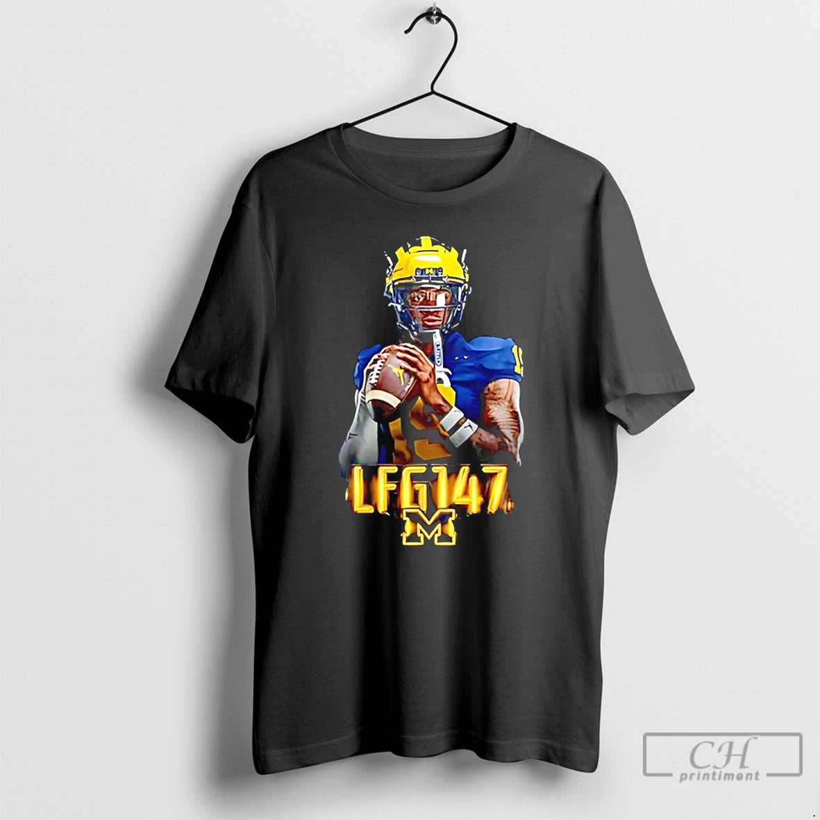 Premium Wolverines Bryce Michigan Football Underwood Lfg147 T-Shirts, Hoodie, Sweatshirt | PopFlextees.com