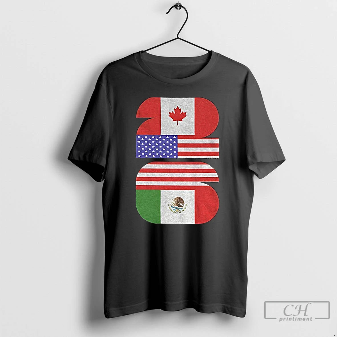 Premium World Cup 2026 Trophy And Host Cities Usa Canada Mexico T-Shirts, Hoodie, Sweatshirt | PopFlextees.com