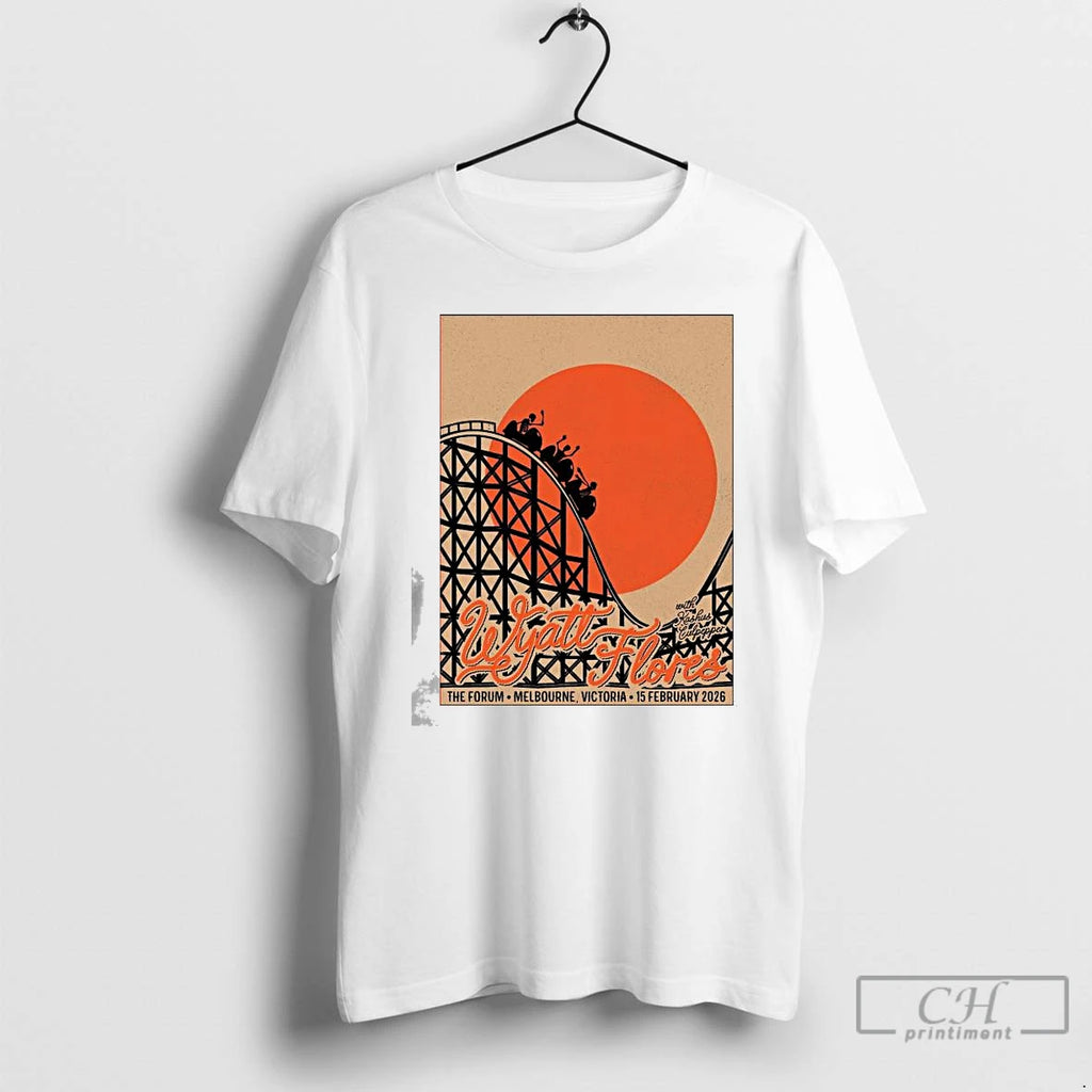 Premium Wyatt Flores The Forum February 15 2026 Concert T-Shirts, Hoodie, Sweatshirt | PopFlextees.com
