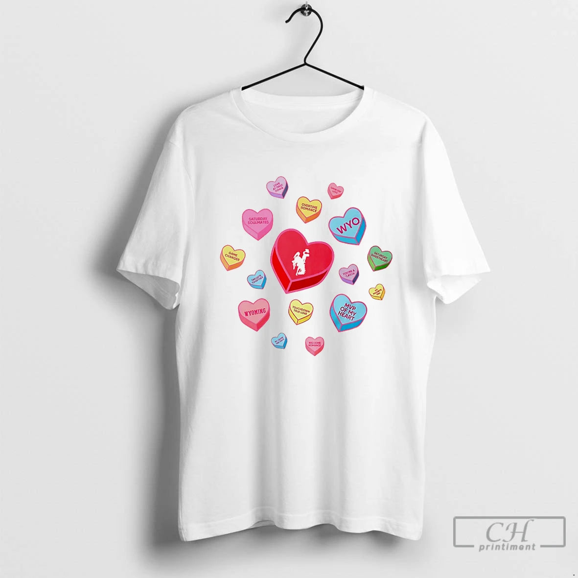 Premium Wyoming Cowboys Sweet Talk Valentine Day 2026 T-Shirts, Hoodie, Sweatshirt | PopFlextees.com