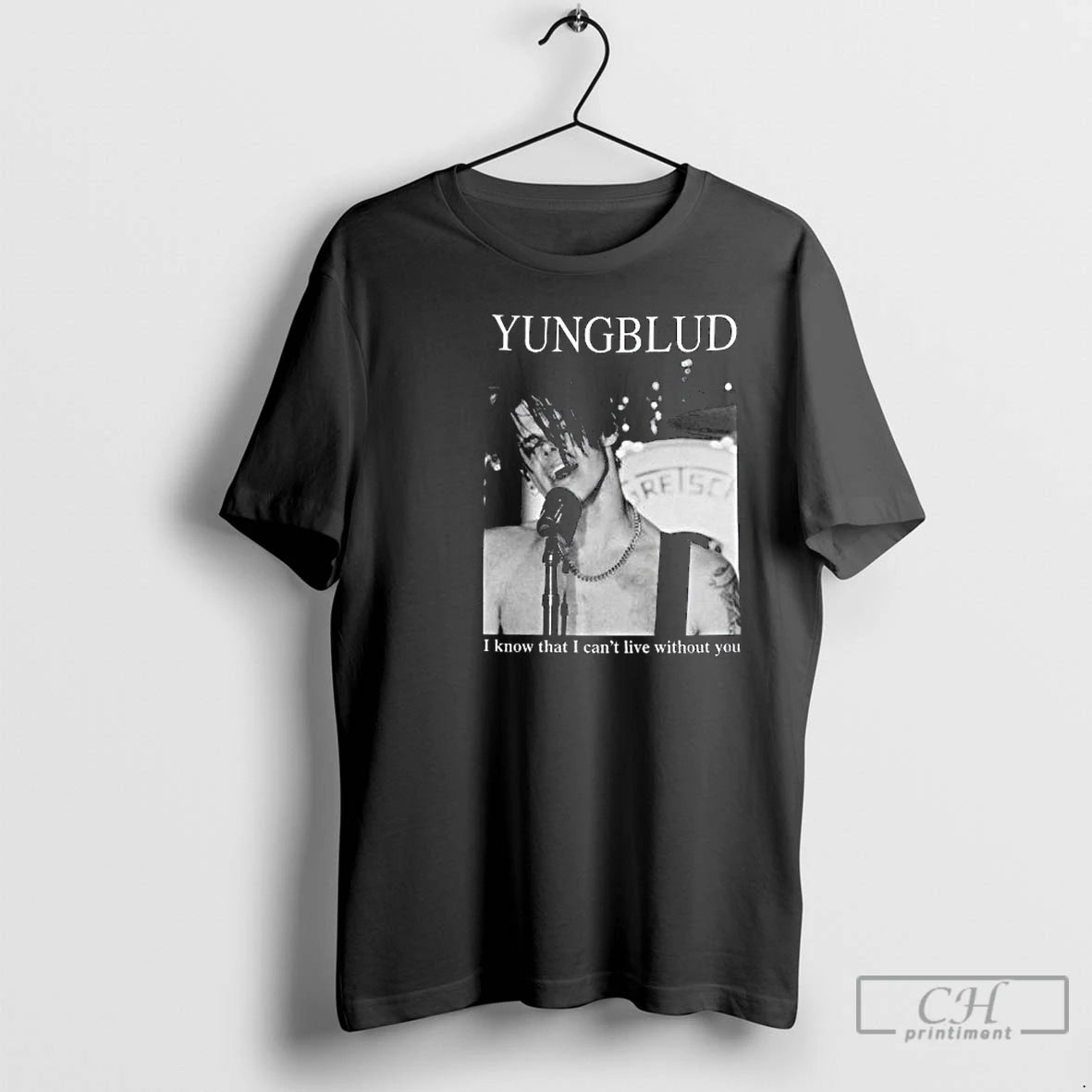 Premium Yungblud Zombie I Know That I Cant Live Without You Circle Black T Shirts Hoodie, Sweatshirt | PopFlextees.com