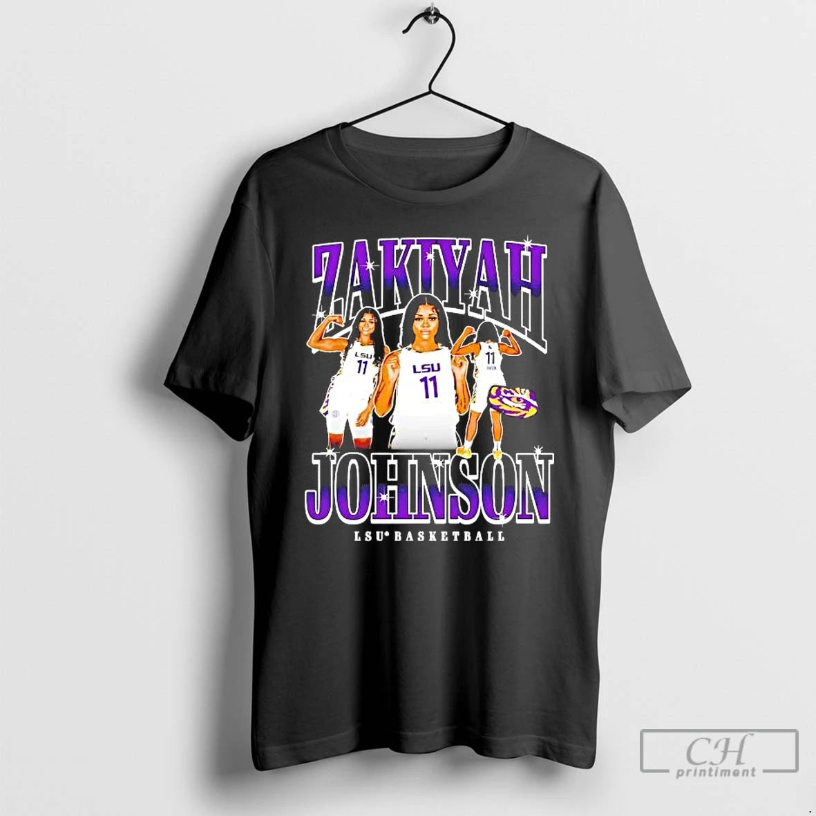 Premium Zakiyah Johnson 90s Picture Collage Lsu Basketball T-Shirts, Hoodie, Sweatshirt | PopFlextees.com