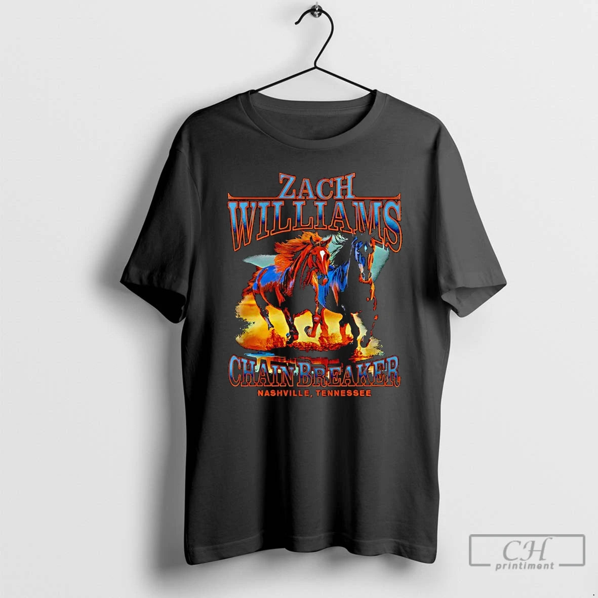 Premium Zach Williams Chainbreaker Nashville Tennessee T-Shirts, Hoodie, Sweatshirt | PopFlextees.com