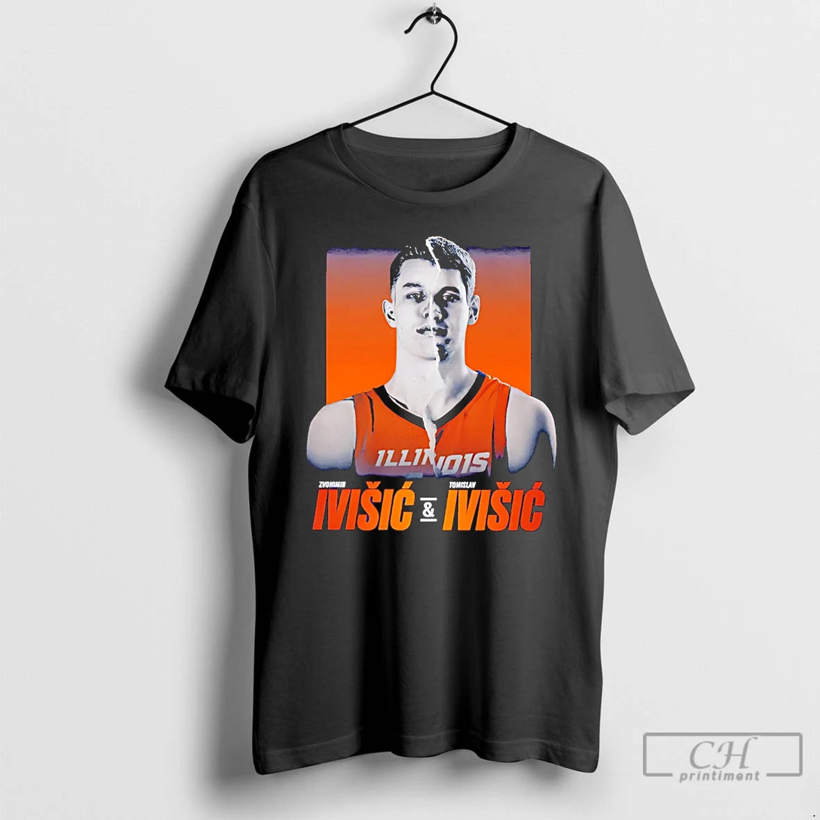 Premium Zvonimir Ivisic Illinois Fighting Illini Ivisic Brothers T-Shirts, Hoodie, Sweatshirt | PopFlextees.com