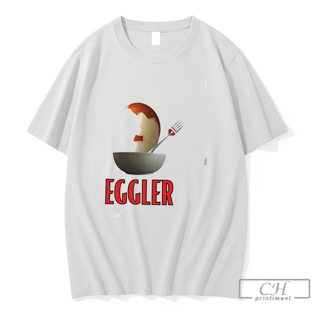 Premium Eggler Egg Funny Tee