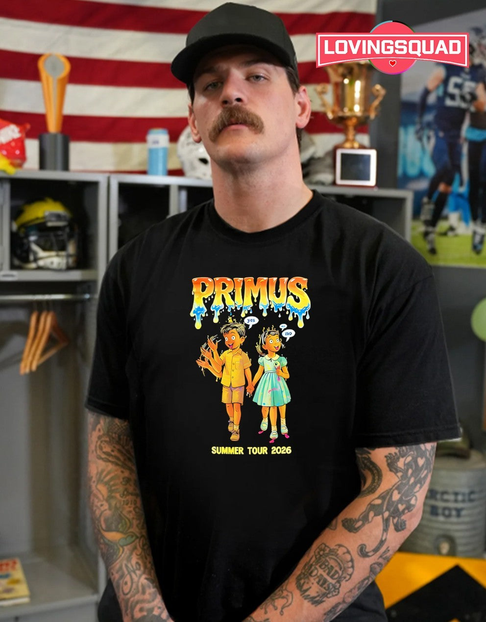 Primus Claypool Gold Tour 2026 Shirt