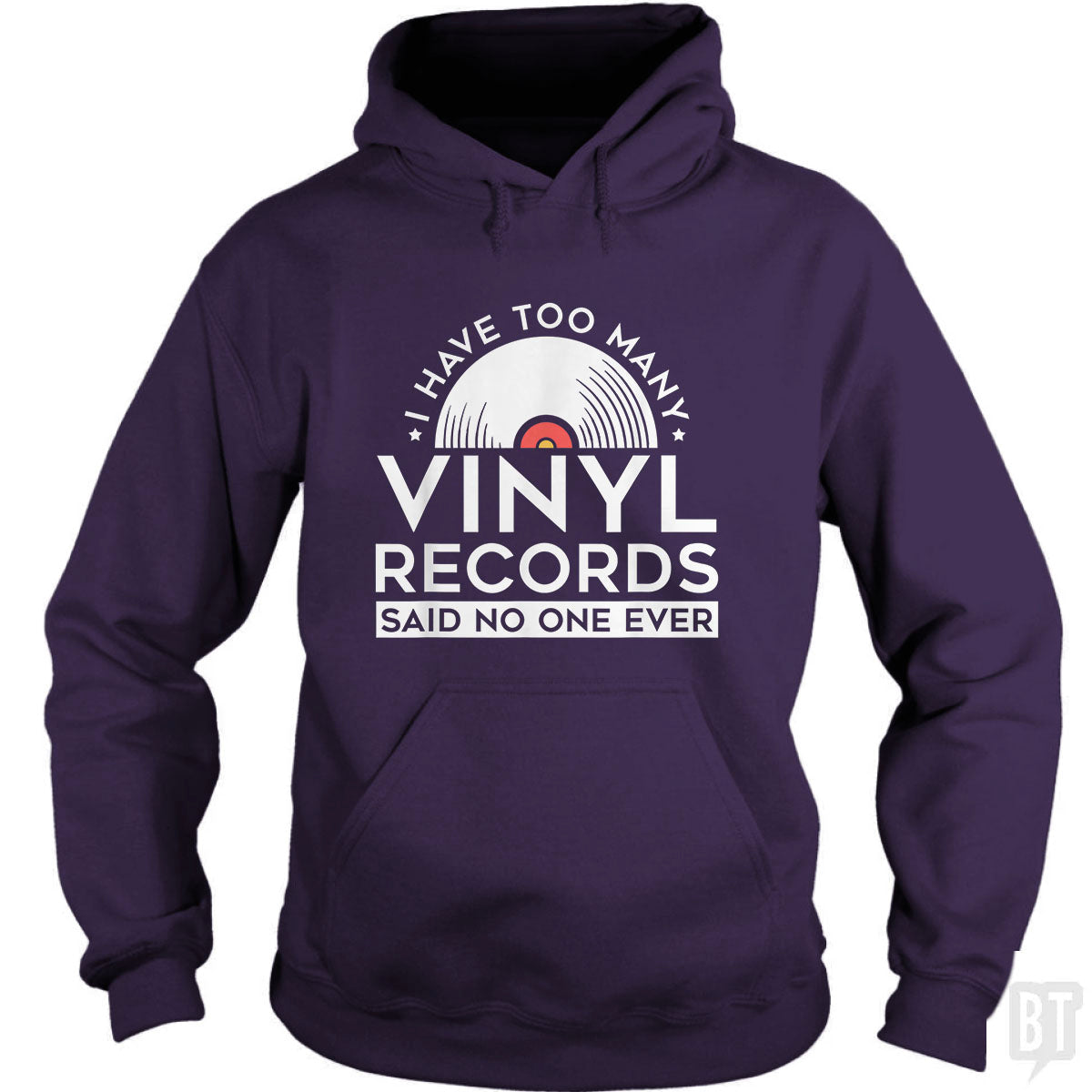 I Have Too Many Vinyl Records Hoodie
