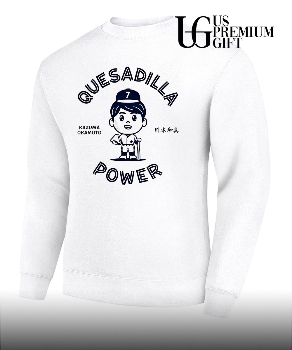 Quesadilla Power Kazuma Okamoto Toronto Blue Jays baseball shirt