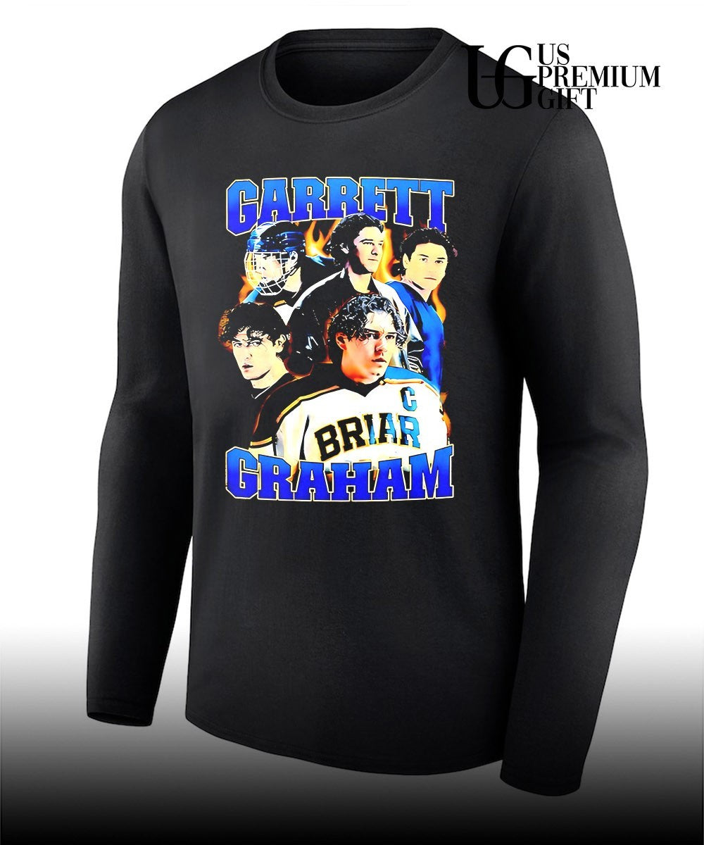Raina Morris Garrett Graham Off Campus graphic shirt
