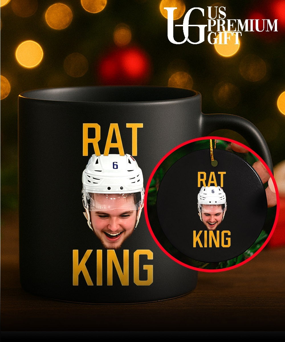 Rat King Laughs Buffalo Sabres hockey big head shirt