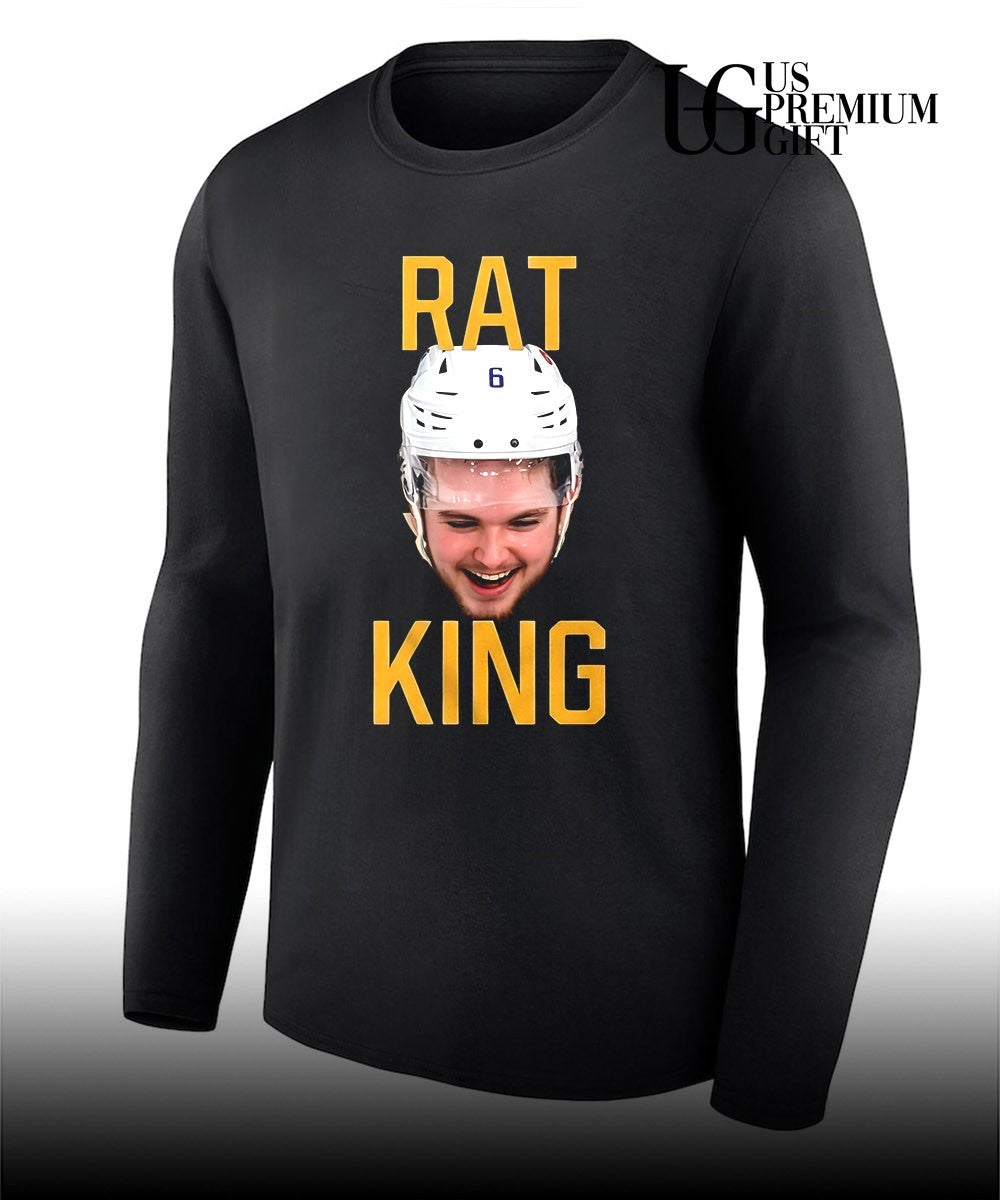 Rat King Laughs Buffalo Sabres hockey big head shirt