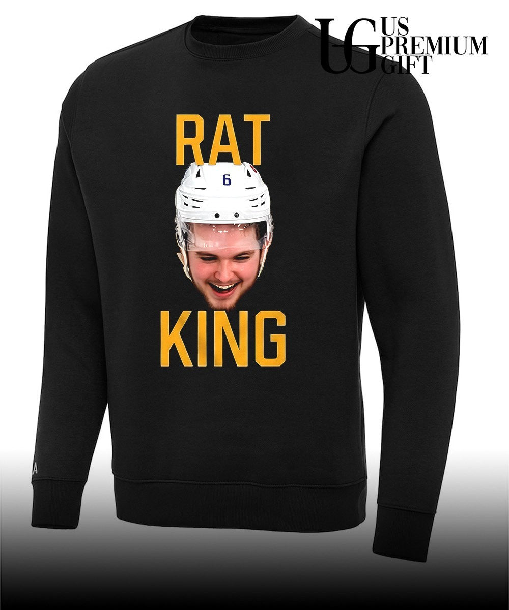 Rat King Laughs Buffalo Sabres hockey big head shirt
