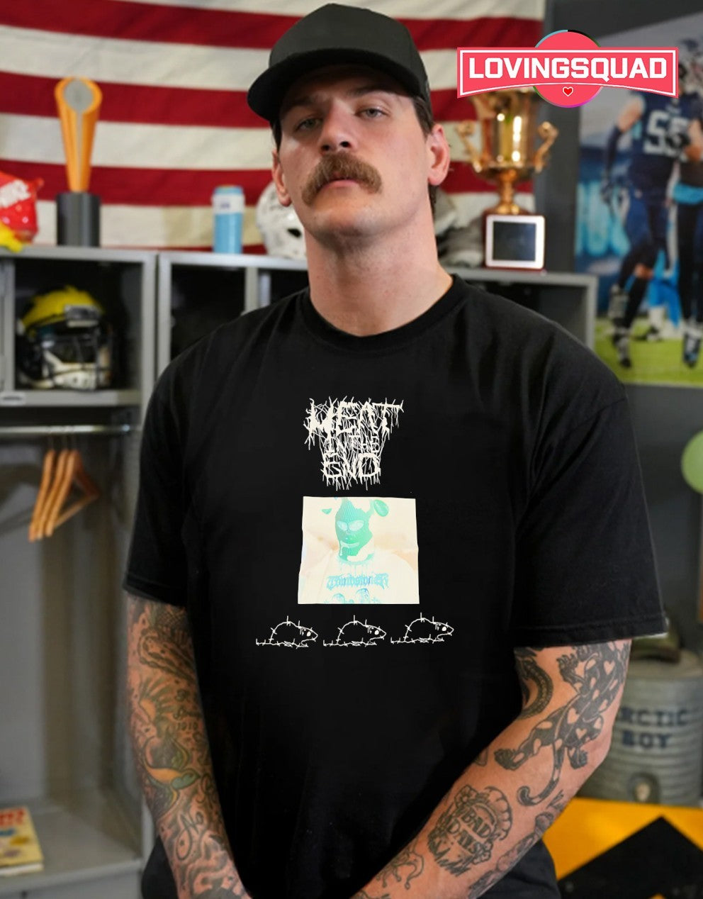 Rat meat in the end shirt