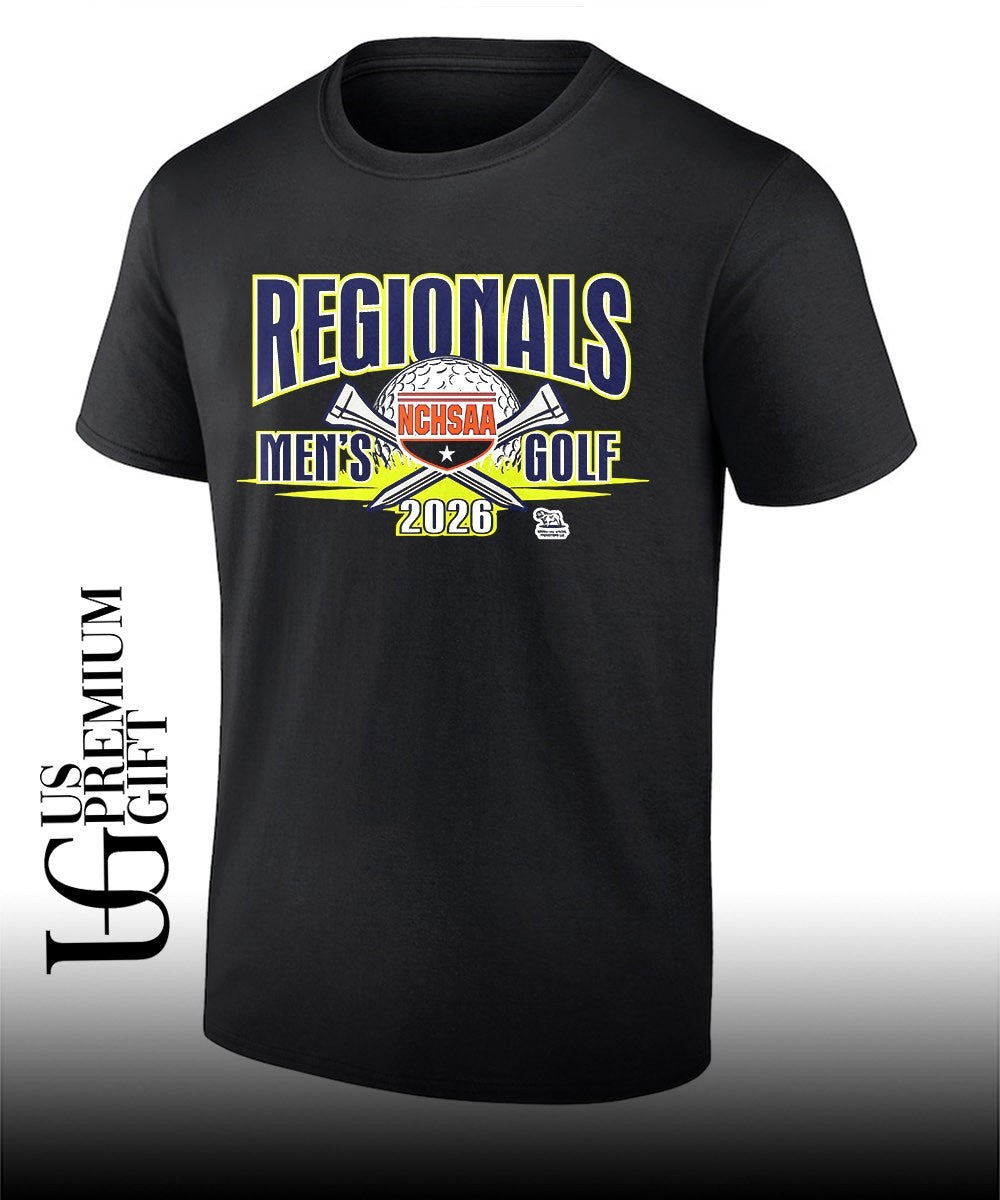 Regional Men’s Golf NCHSAA 2026 shirt