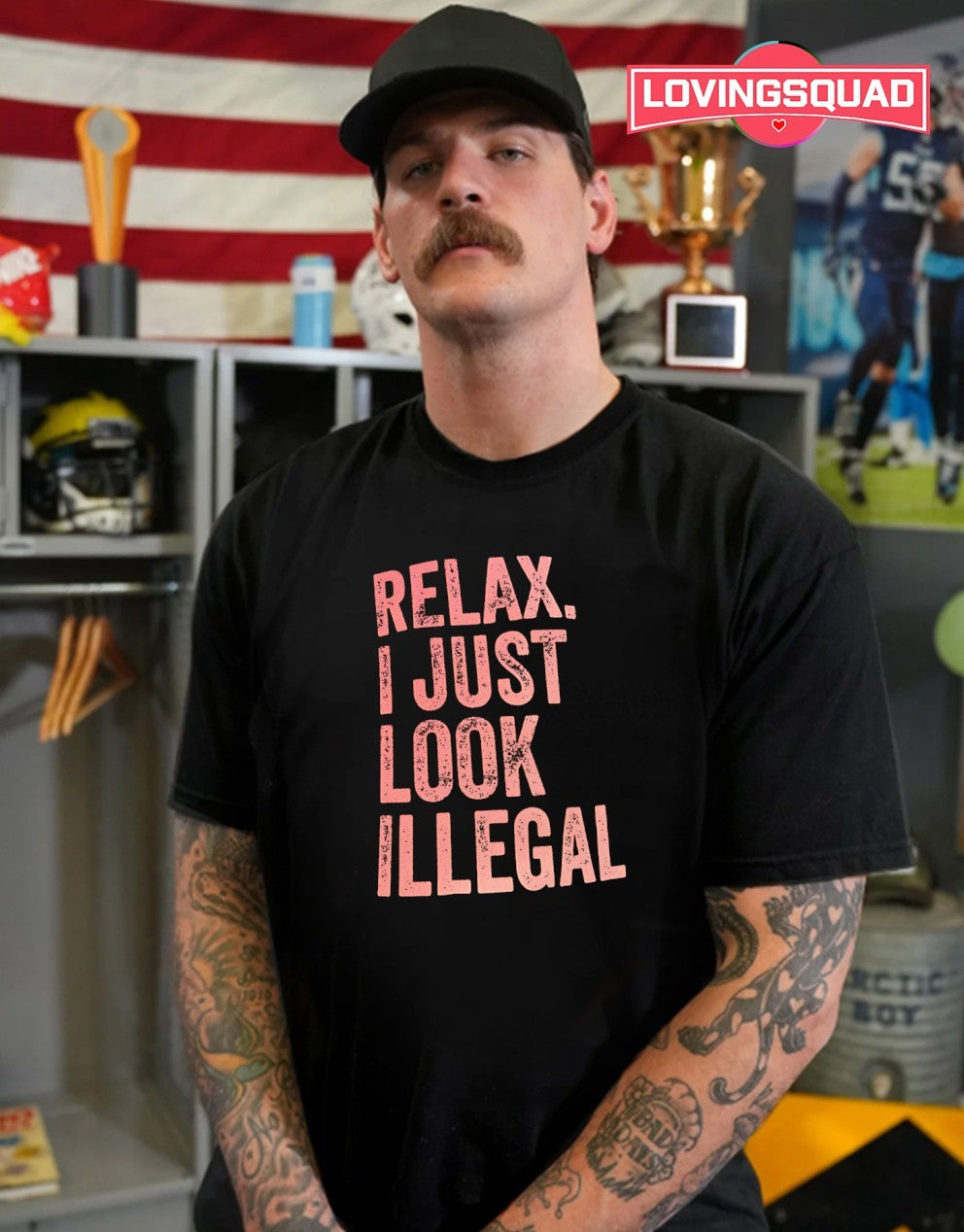 Relax I just look illegal shirt