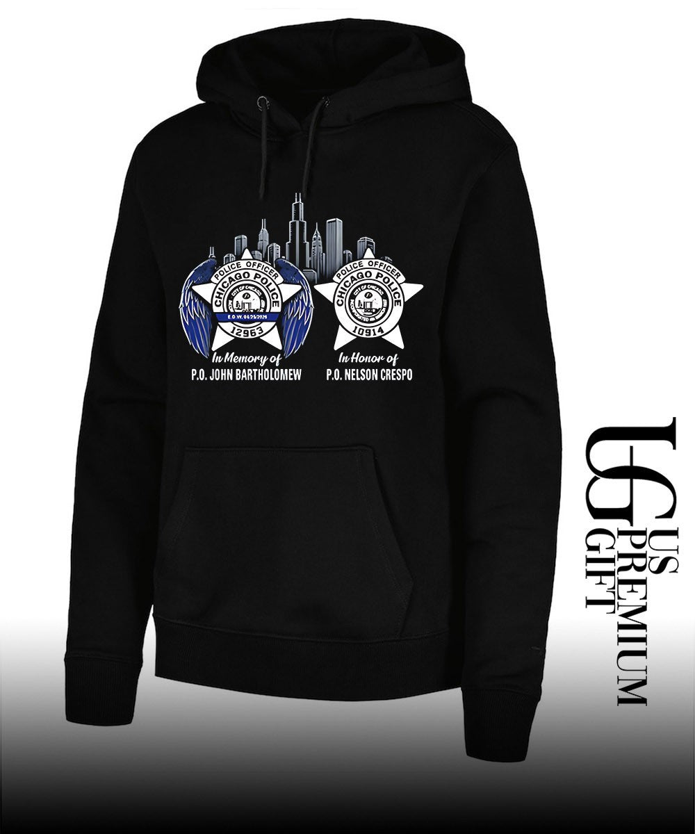 Remember and Honor PO John Bartholomew PO Nelson Crespo shirt