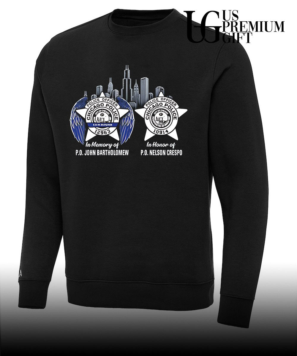 Remember and Honor PO John Bartholomew PO Nelson Crespo shirt