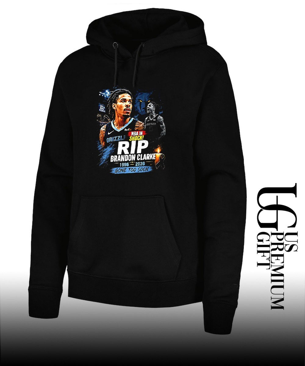 Rest In Peace Brandon Clarke 1996-2026 In Loving Memory shirt