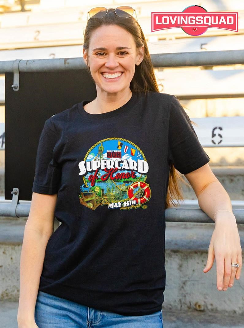 Roh Supercard Of Honor 2026 Event Ring Of Honor Shirt