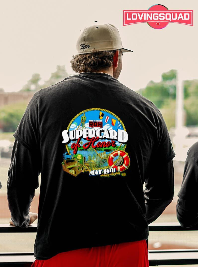 Roh Supercard Of Honor 2026 Event Ring Of Honor Shirt