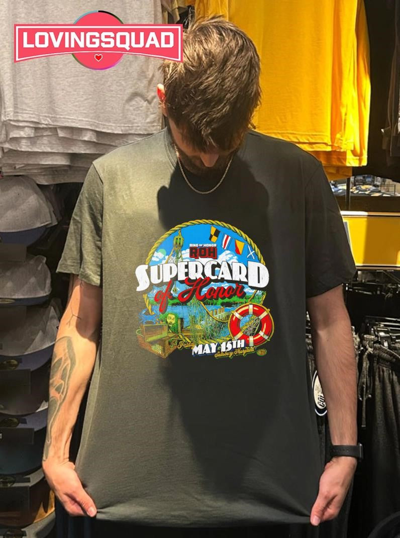 Roh Supercard Of Honor 2026 Event Ring Of Honor Shirt