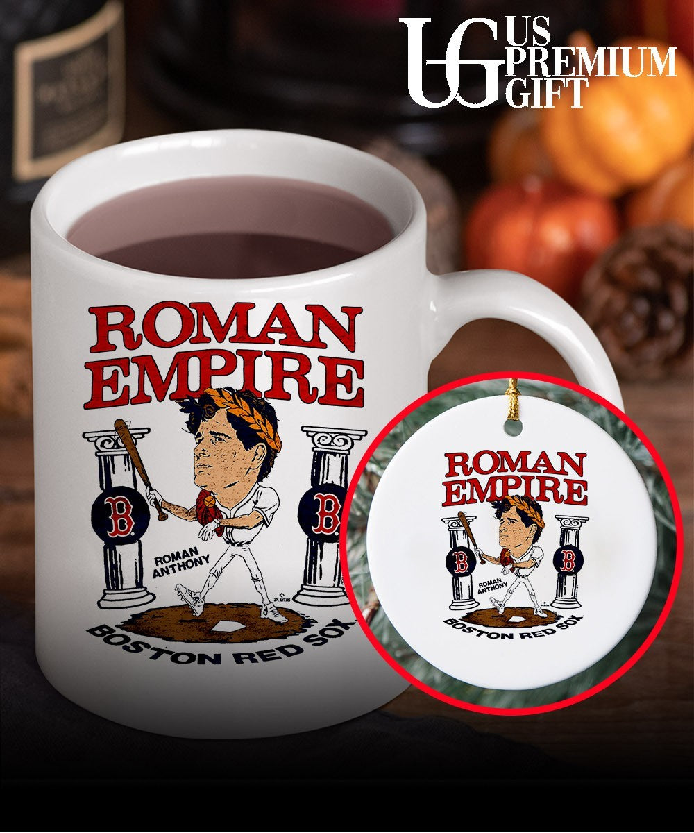Roman Empire Roman Anthony player Boston Red Sox baseball Player signature caricature shirt
