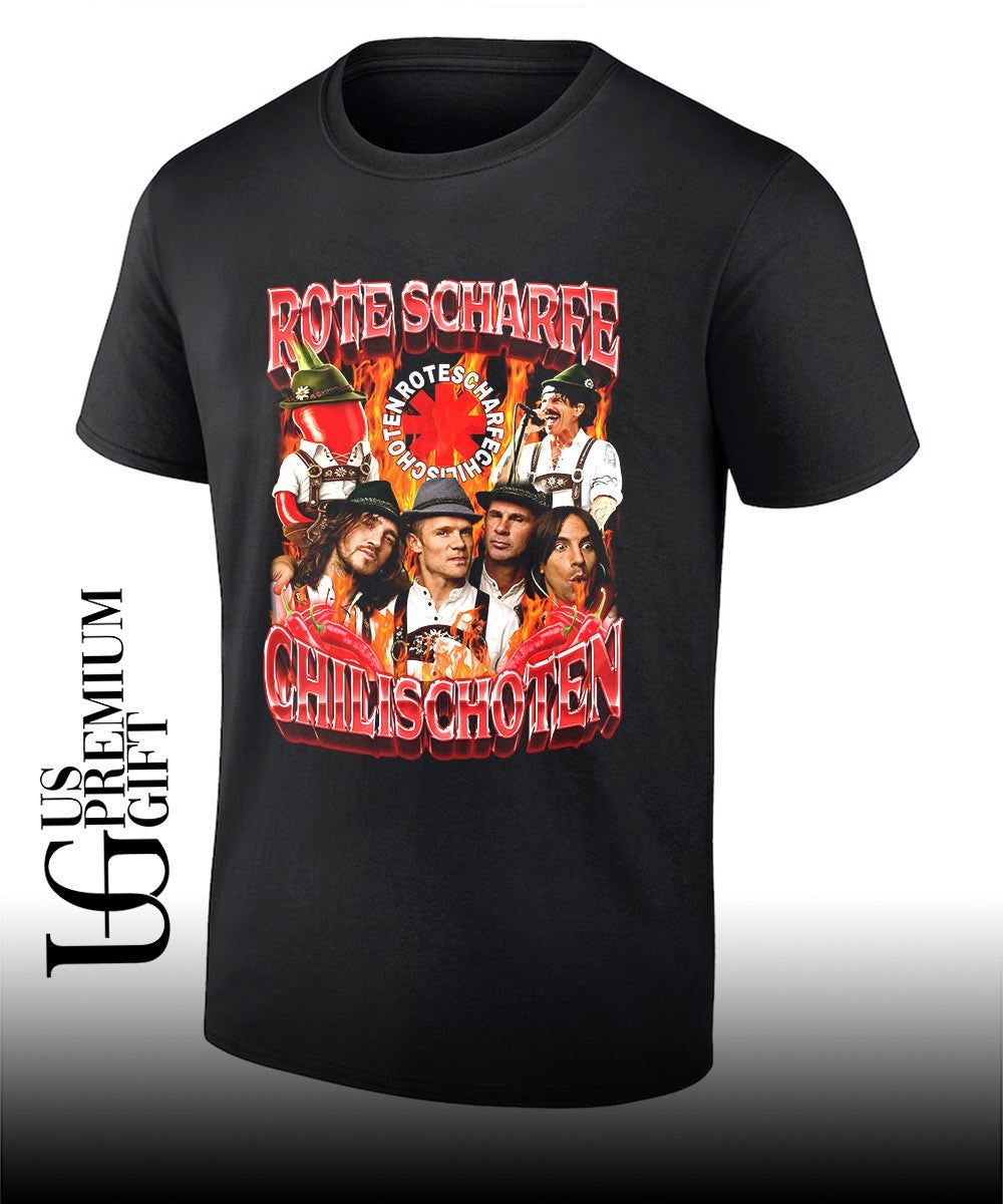 Rote Scharfe Chilischoten graphic shirt