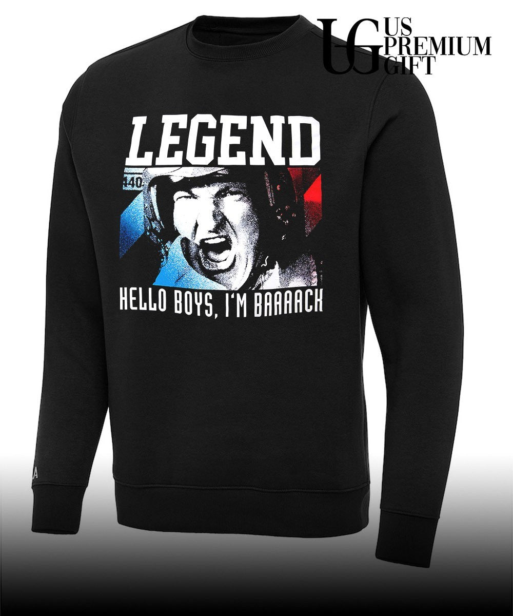 Russell Casse Legend Hello Boys I’m Back shirt