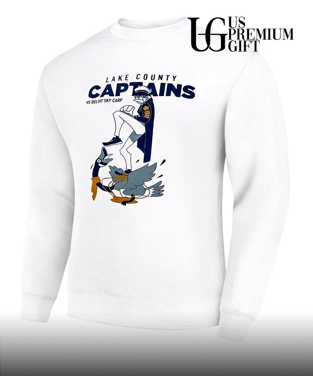 Lake County Captains vs Beloit Sky Carp 2026 shirt