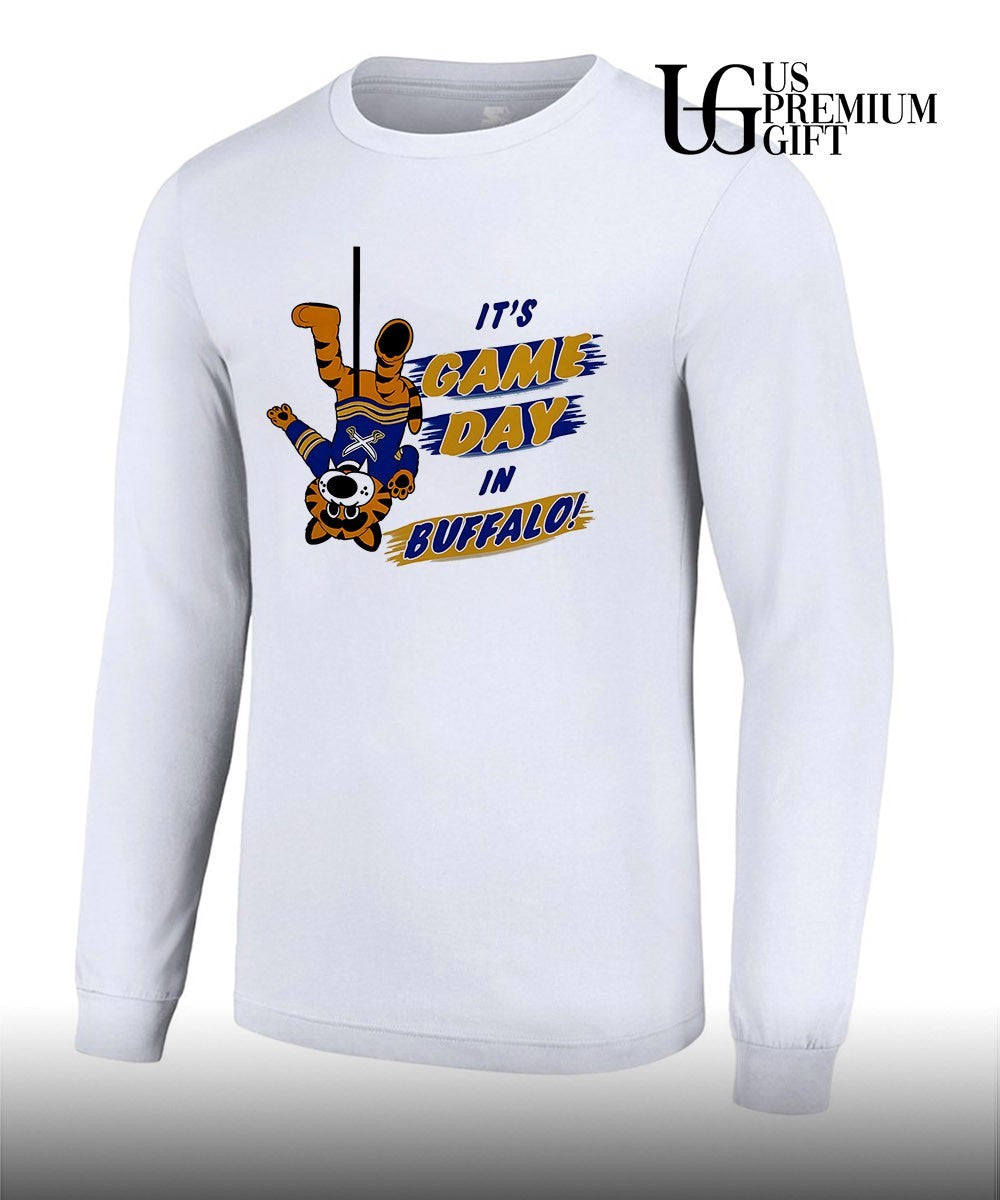 Sabretooth it’s Game Day in Buffalo Sabres Hockey mascot shirt