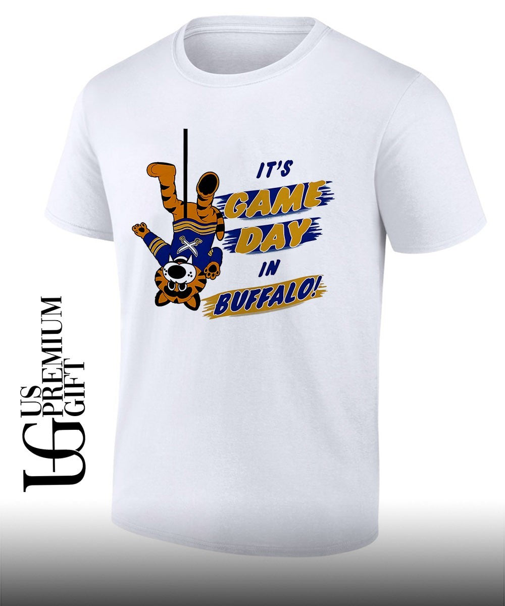 Sabretooth it’s Game Day in Buffalo Sabres Hockey mascot shirt