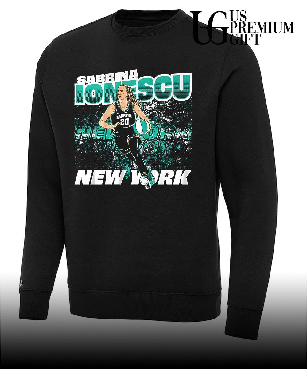 Sabrina Ionescu New York Liberty WNBA Street Ball shirt