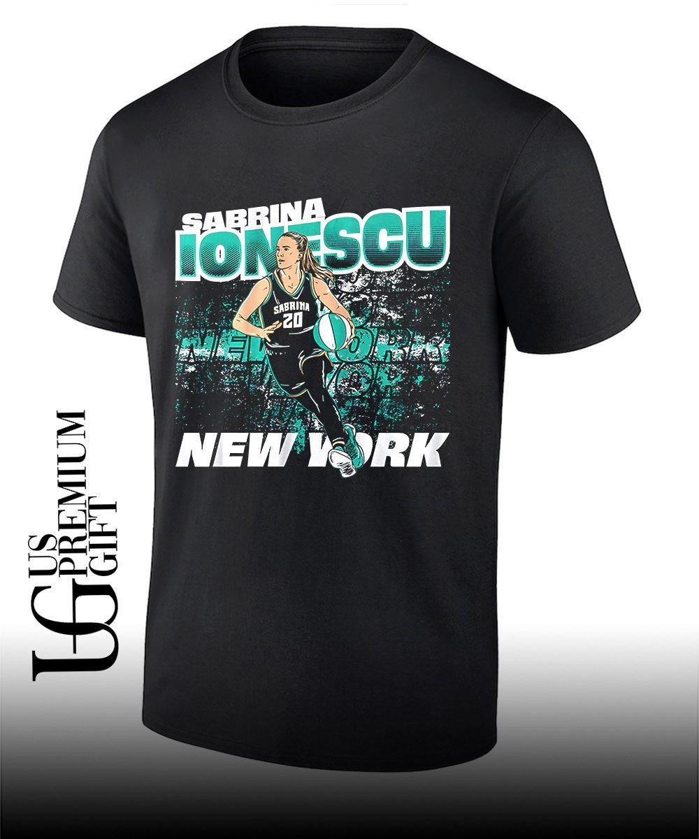 Sabrina Ionescu New York Liberty WNBA Street Ball shirt