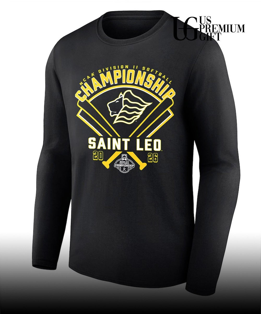 Saint Leo University Softball NCAA Division II Championship 2026 shirt