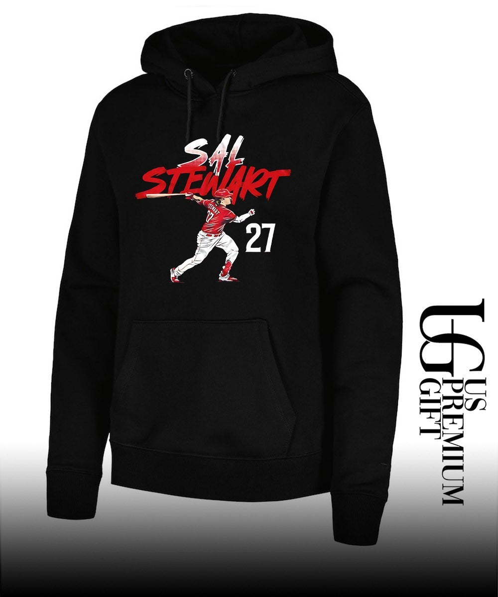 Sal Stewart number 27 player Cincinnati Reds Baseball shirt