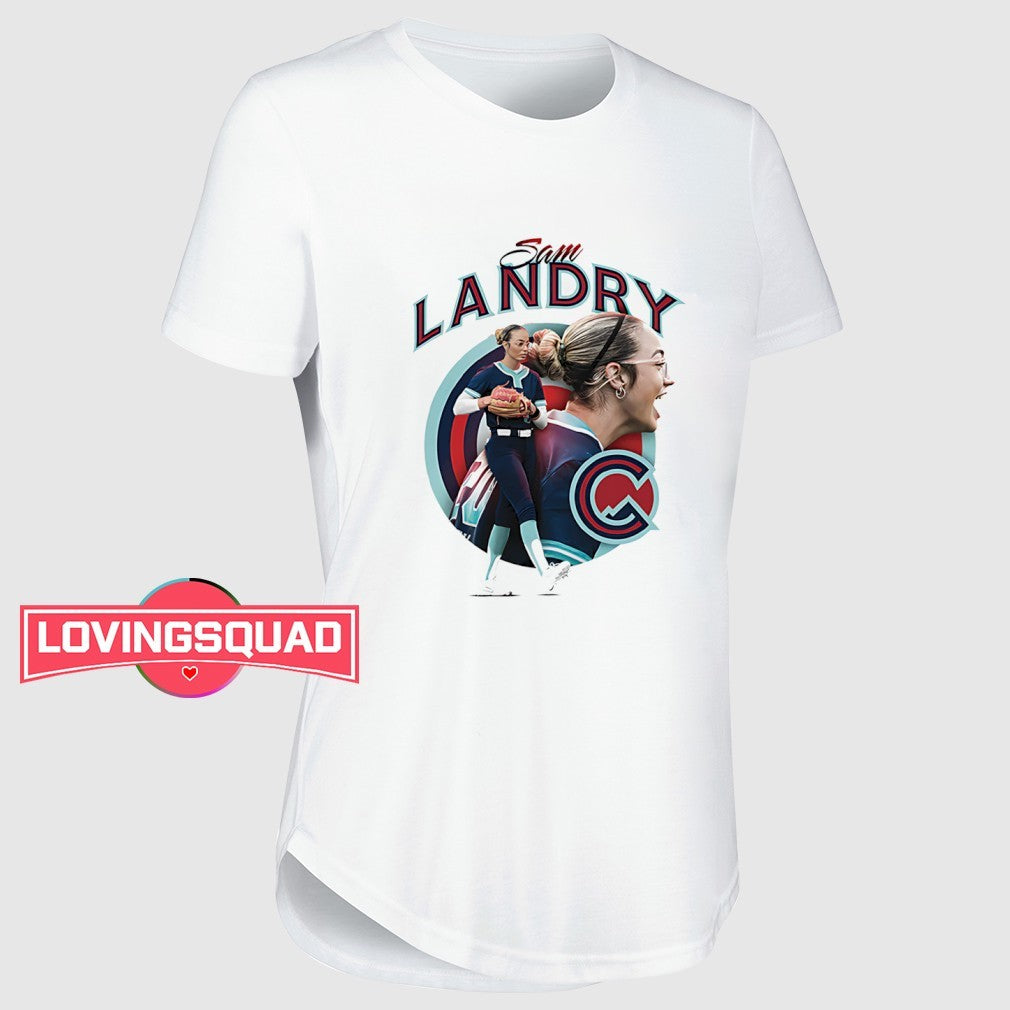 Sam Landry Portland Cascade Softball Player shirt