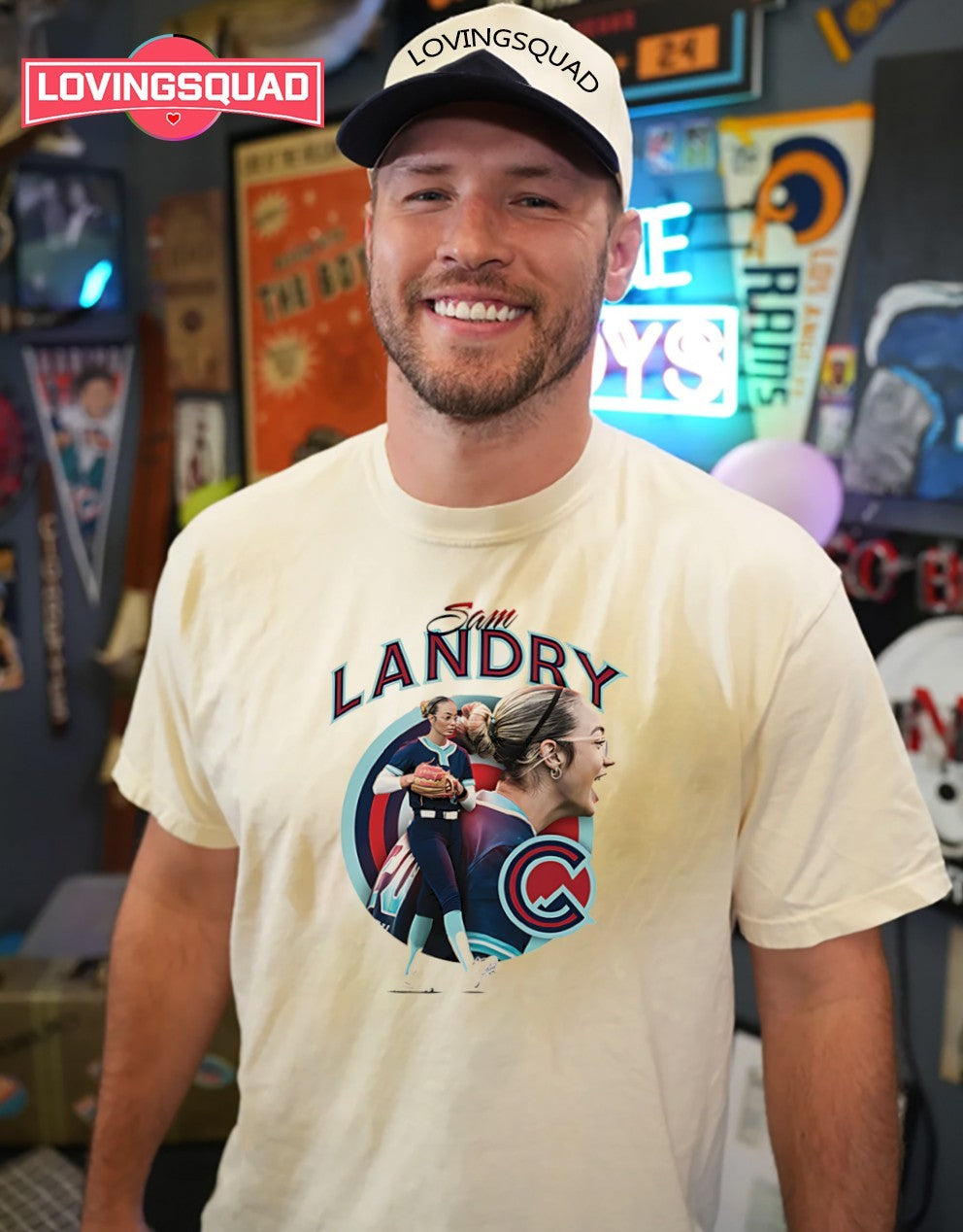 Sam Landry Portland Cascade Softball Player shirt