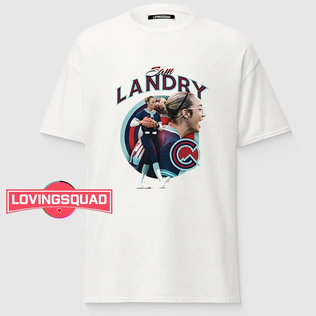 Sam Landry Portland Cascade Softball Player shirt