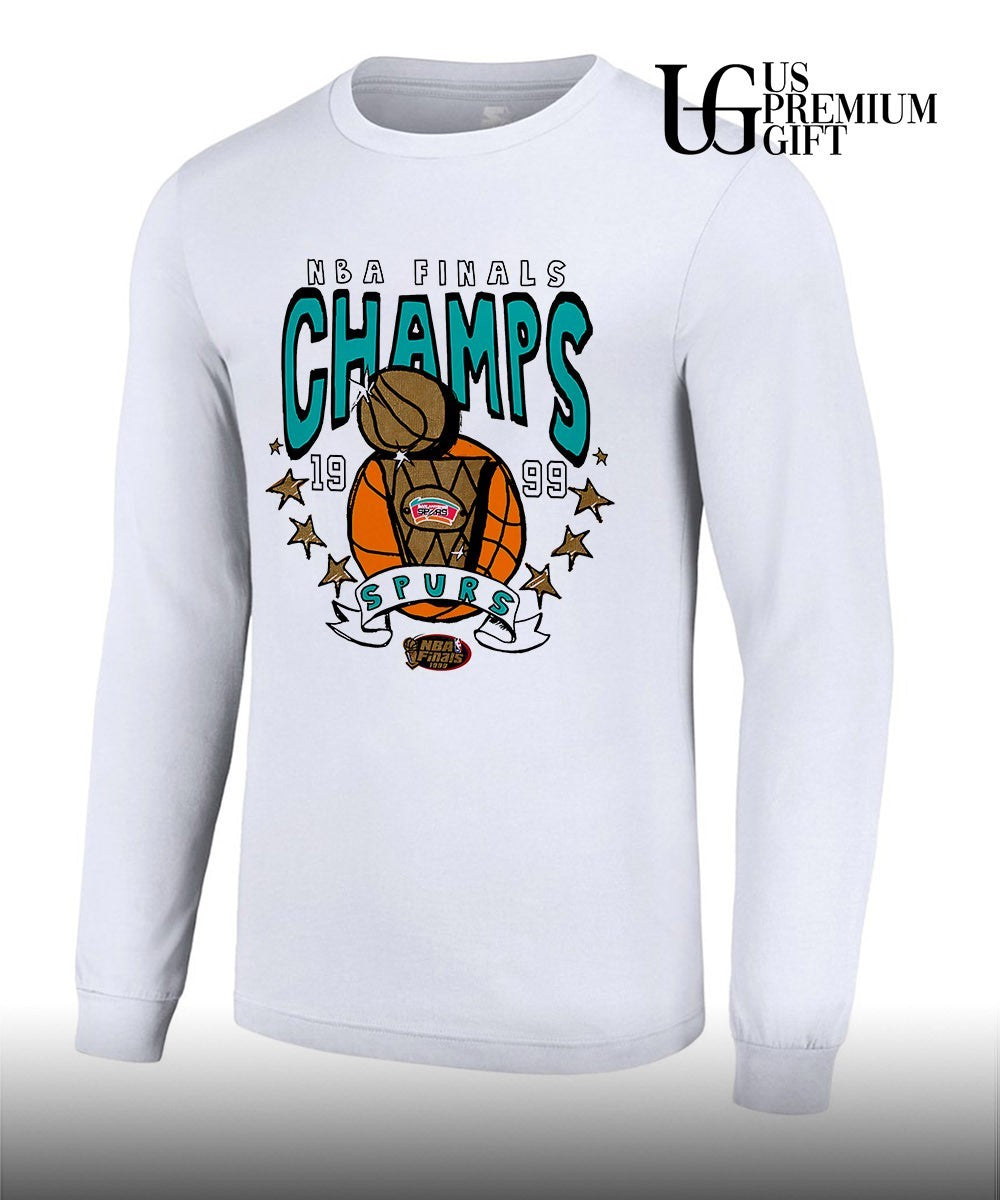 San Antonio Spurs 1999 NBA Finals Champions Hardwood Classics History shirt