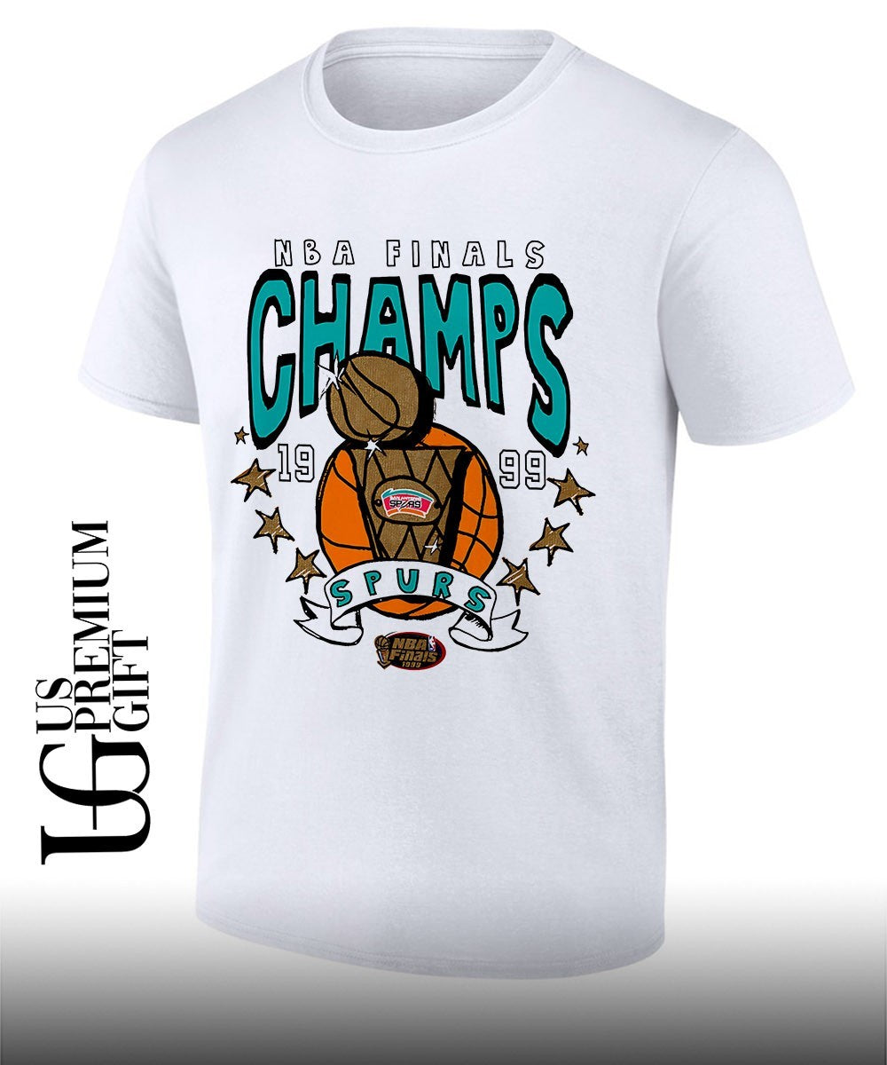 San Antonio Spurs 1999 NBA Finals Champions Hardwood Classics History shirt