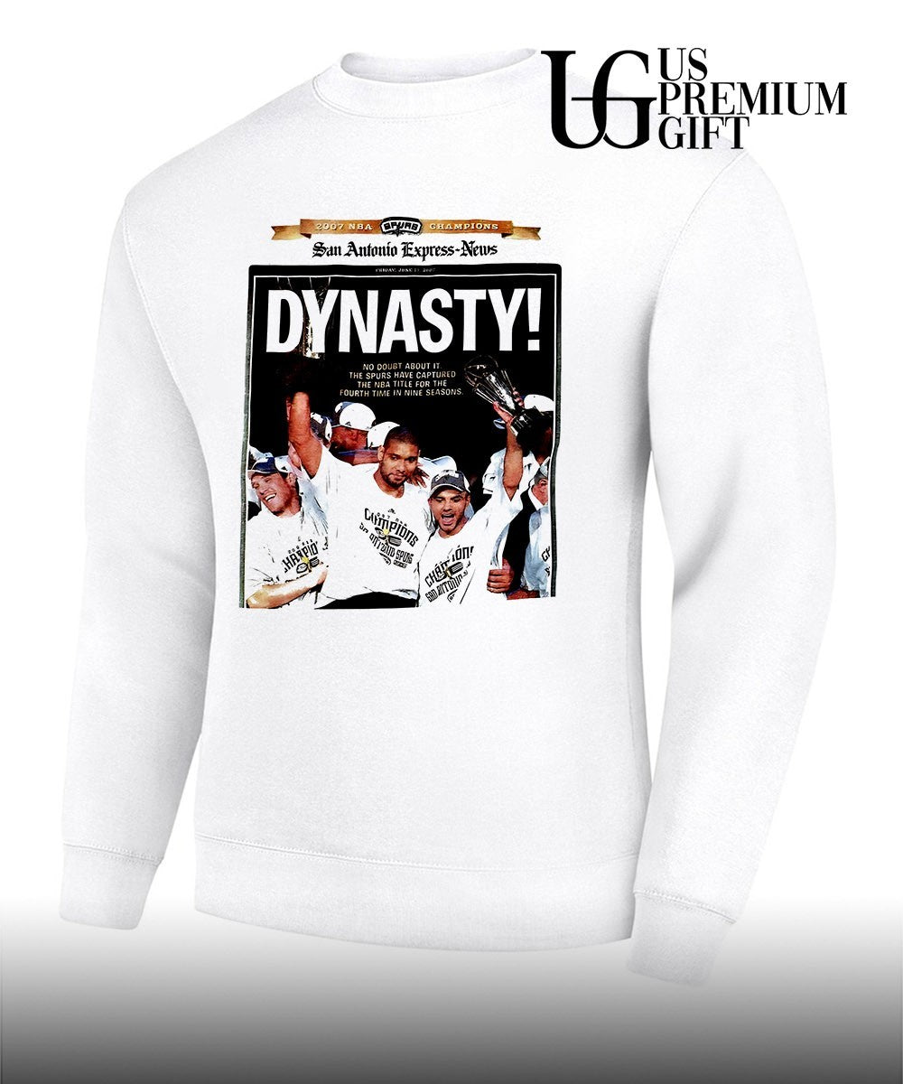 San Antonio Spurs 2007 NBA Finals Dynasty photo shirt