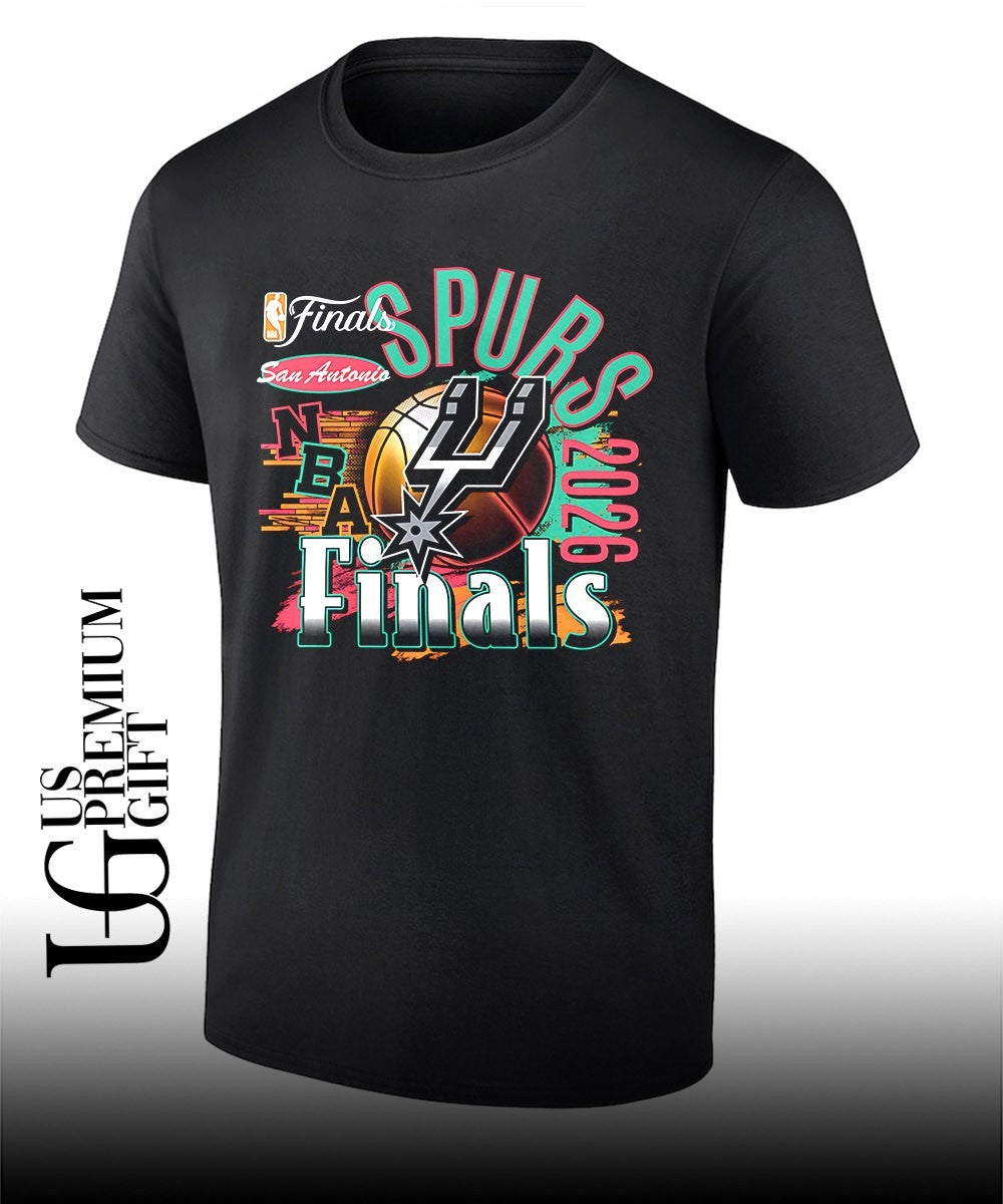 San Antonio Spurs 2026 NBA Finals Courtside Reed shirt