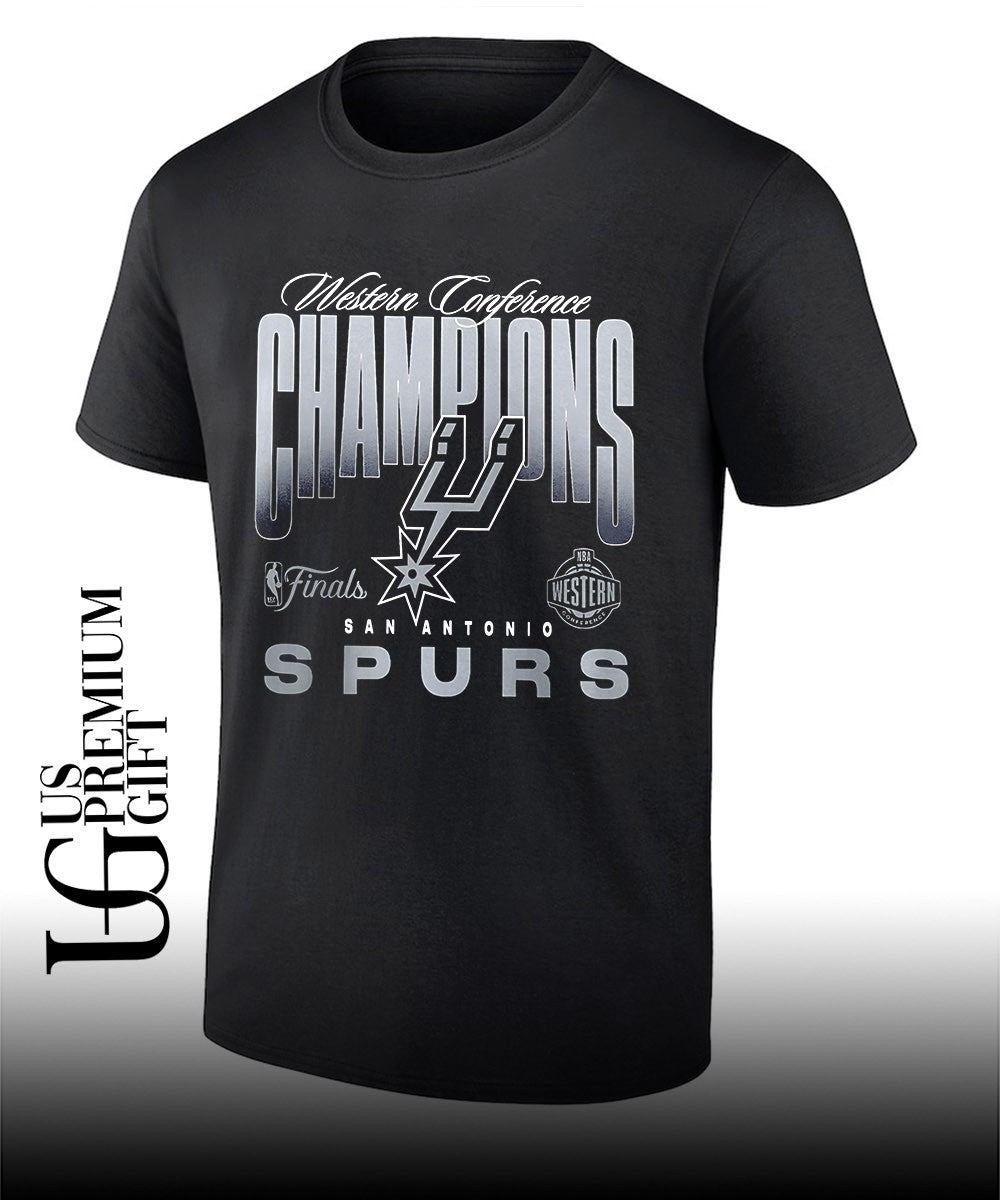 San Antonio Spurs 2026 NBA Western Conference Champions heritage T-shirt