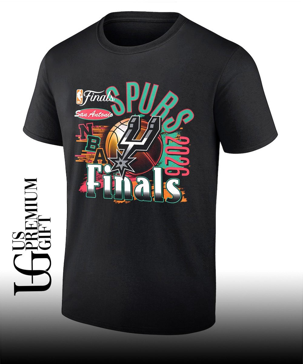 San Antonio Spurs 2026 NBA finals courtside reed T-shirt