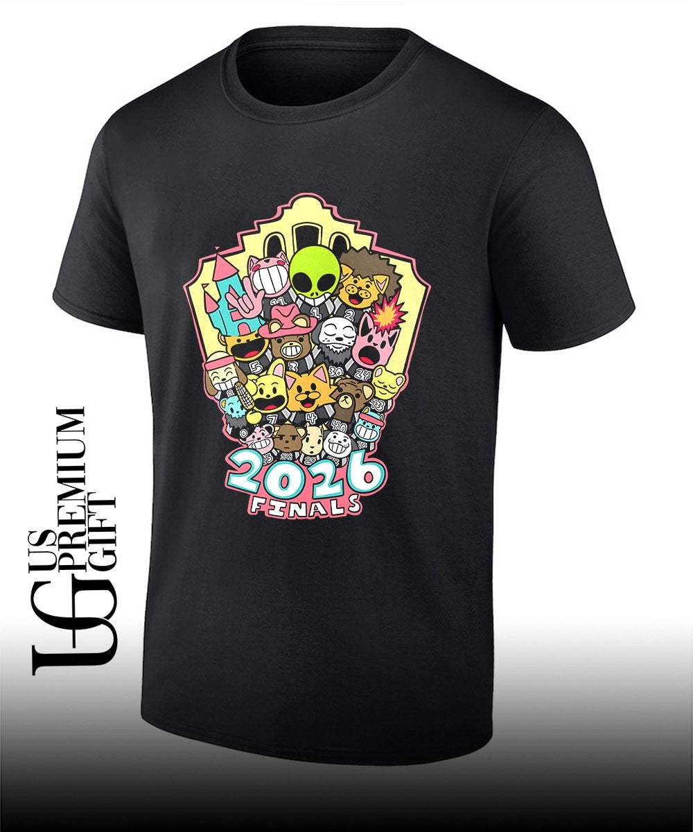 San Antonio Spurs Basketball Team 2026 Finals mascots shirt