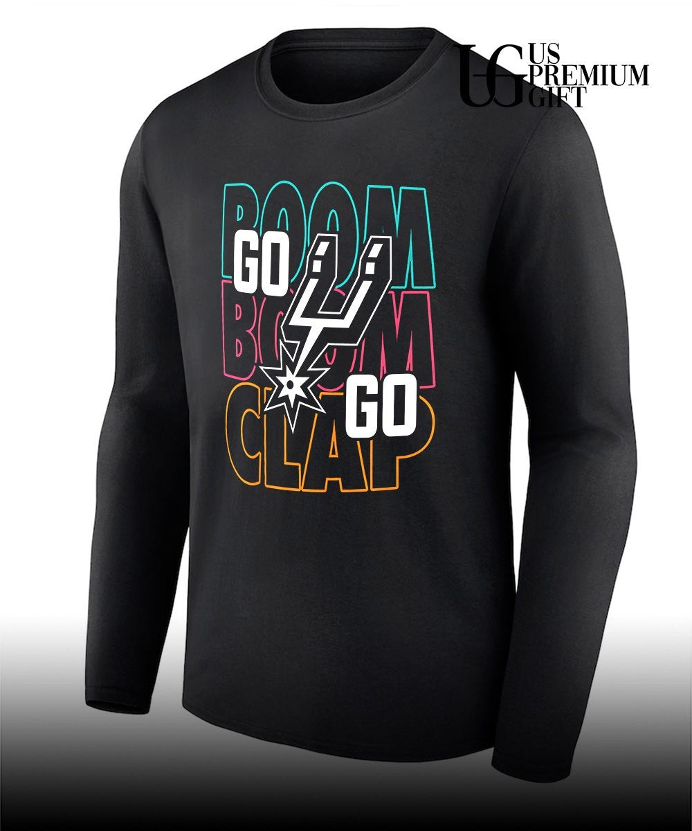 San Antonio Spurs Boom Boom Clap Go Spurs Go 2026 Playoffs shirt