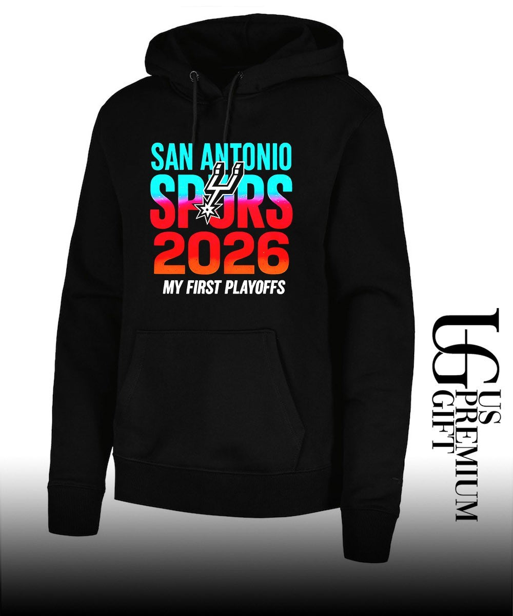 San Antonio Spurs Infant Item Of The Game 2026 Playoffs My First Playoffs shirt