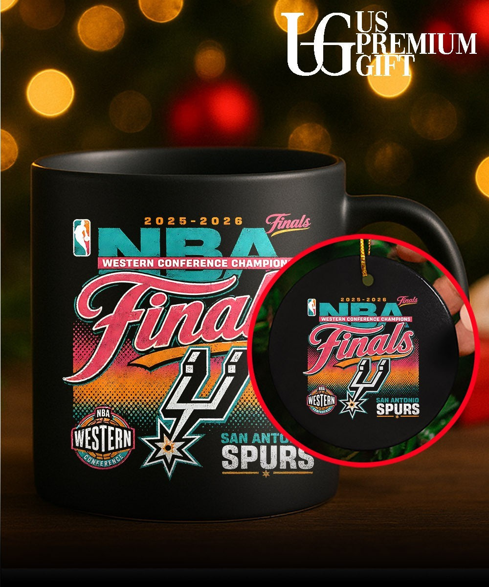 San Antonio Spurs NBA Western Conference Champions 2025-2026 Finals shirt