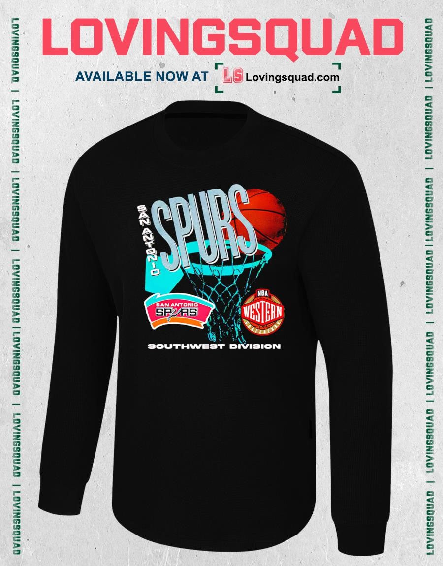 San Antonio Spurs Southwest Division NBA Western shirt